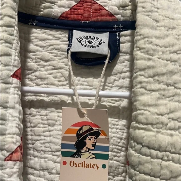 Vintage Upcycled Quit Jacket - Picture 2 of 6